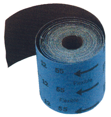 Flexible aluminium oxide abrasive cloth roll