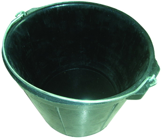 Rubber bucket