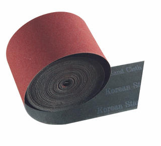 Aluminium oxide abrasive heavy cloth roll